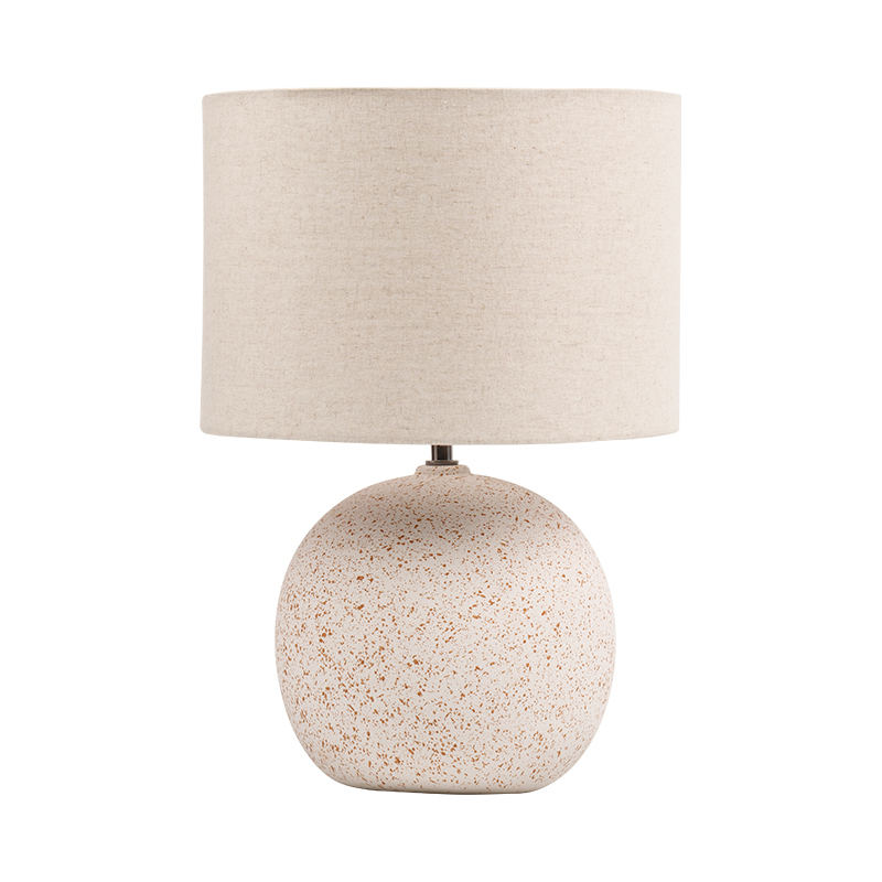 Japansk stil keramisk bordlampe retro nattelampe