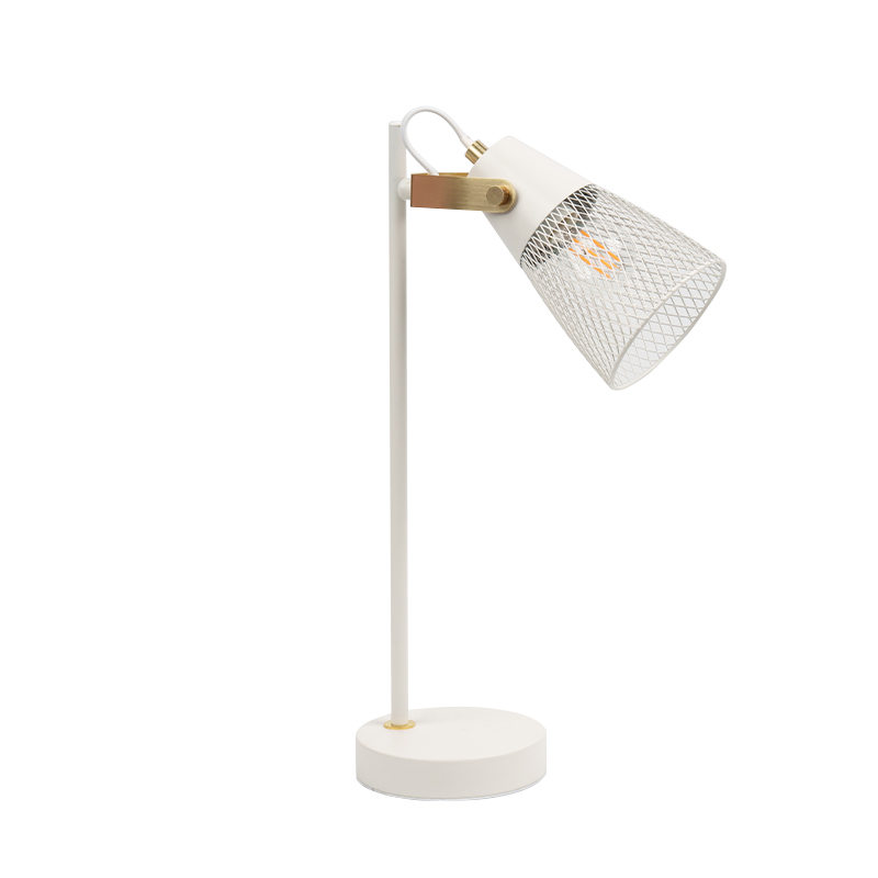 Hotell soverom metall hul jernbordlampe