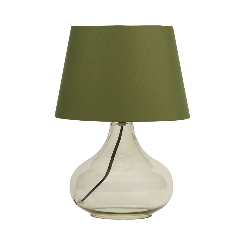 Europeisk stil enkel glassbordlampe