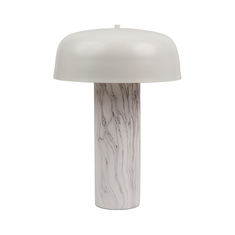 Nordisk marmorbordlampe