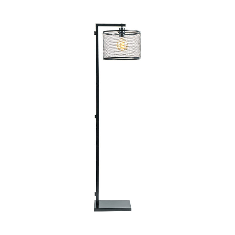 Industriell stil jern gulvlampe