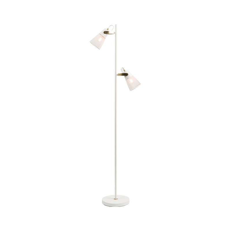 Industriell stil smijernsmetall gulvlampe