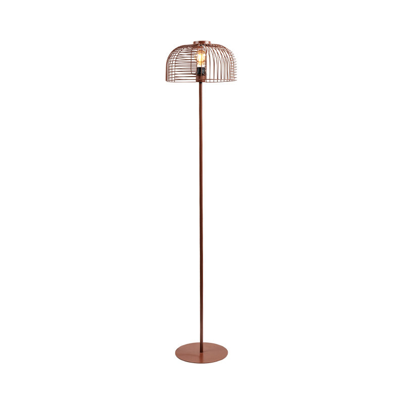 Nordisk smijerns dekorativ gulvlampe