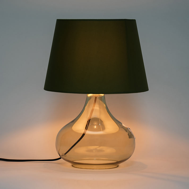 Europeisk stil enkel glassbordlampe