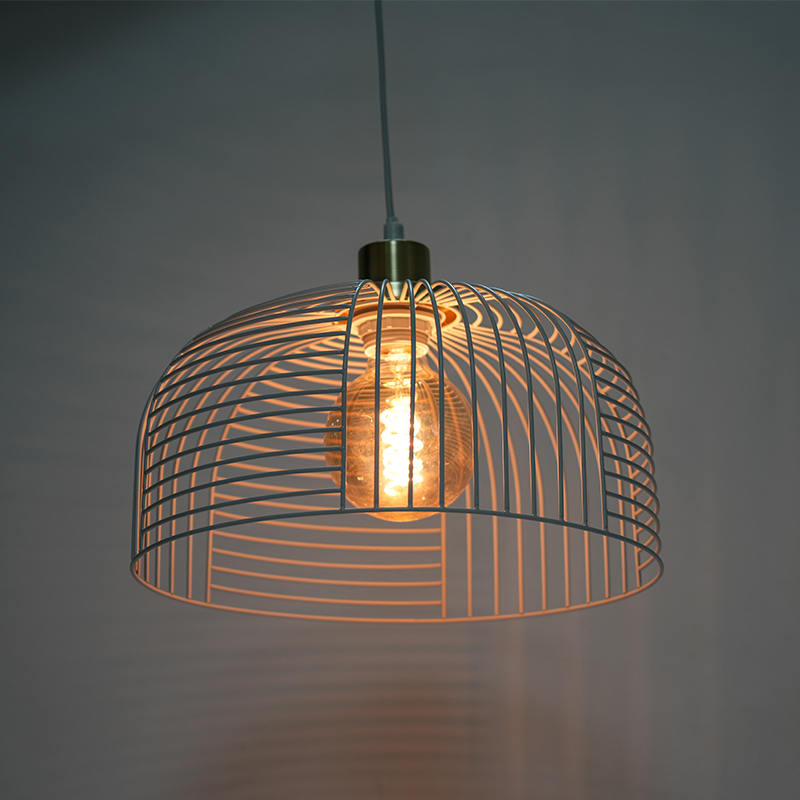 Birdcage lys lekkende jernlysekrone