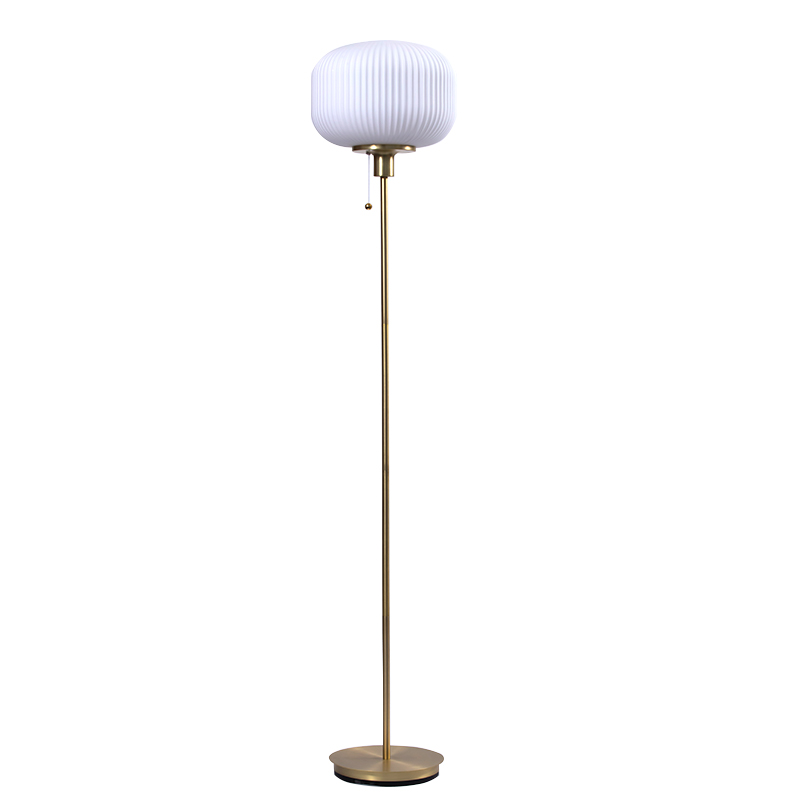 Metall enkel bordlampe