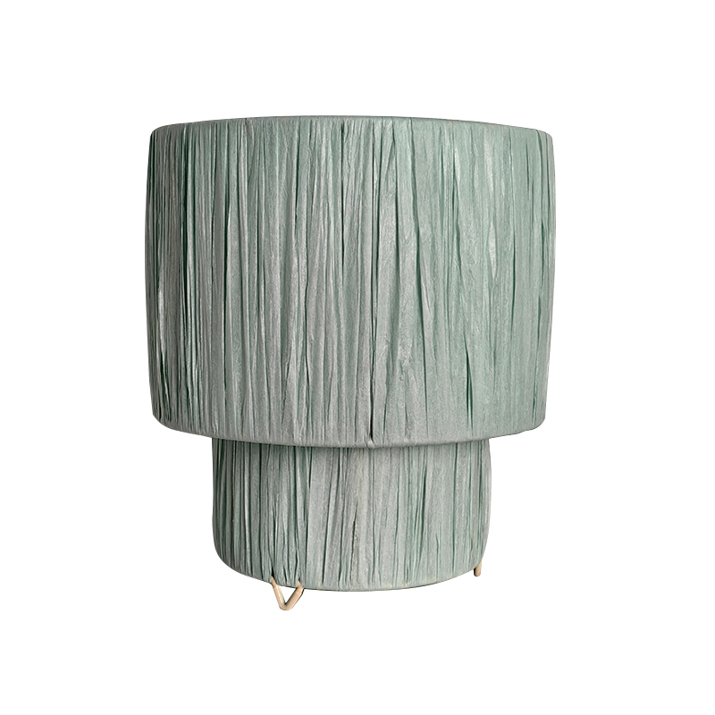 Sengen håndvevd bordlampe